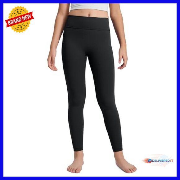 Girls Butterlift Yoga Leggings - No Front Seam - High Rise - Athletic - Picture 2 of 5